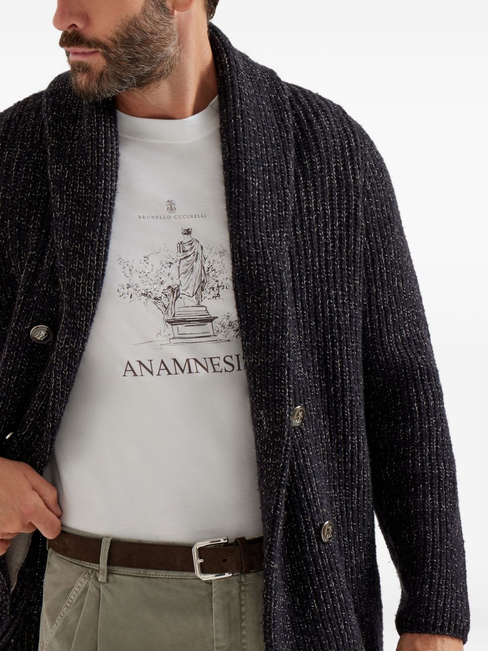 Brunello Cucinelli T-Shirts And Polos Bianco Cotton