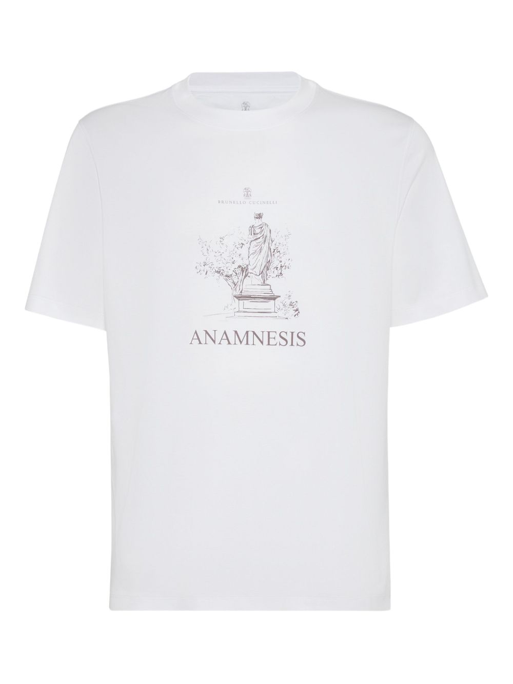 Brunello Cucinelli T-Shirts And Polos Bianco Cotton