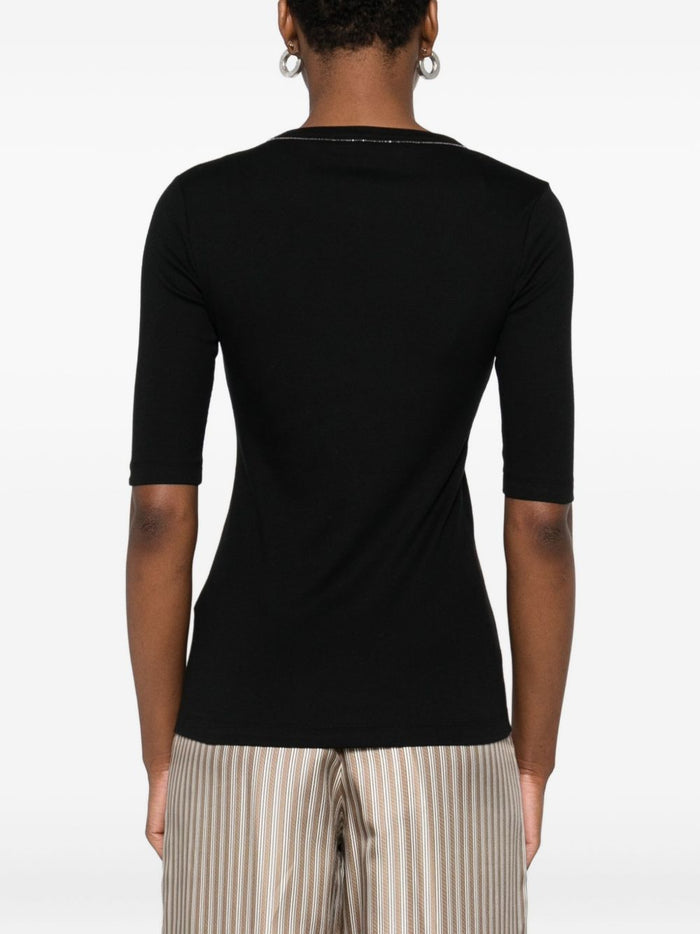 Fabiana Filippi Sweaters Black Cotton