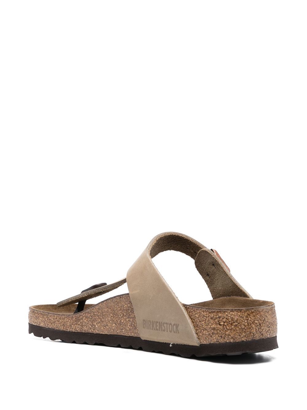 Birkenstock Sandals Beige Calf Leather