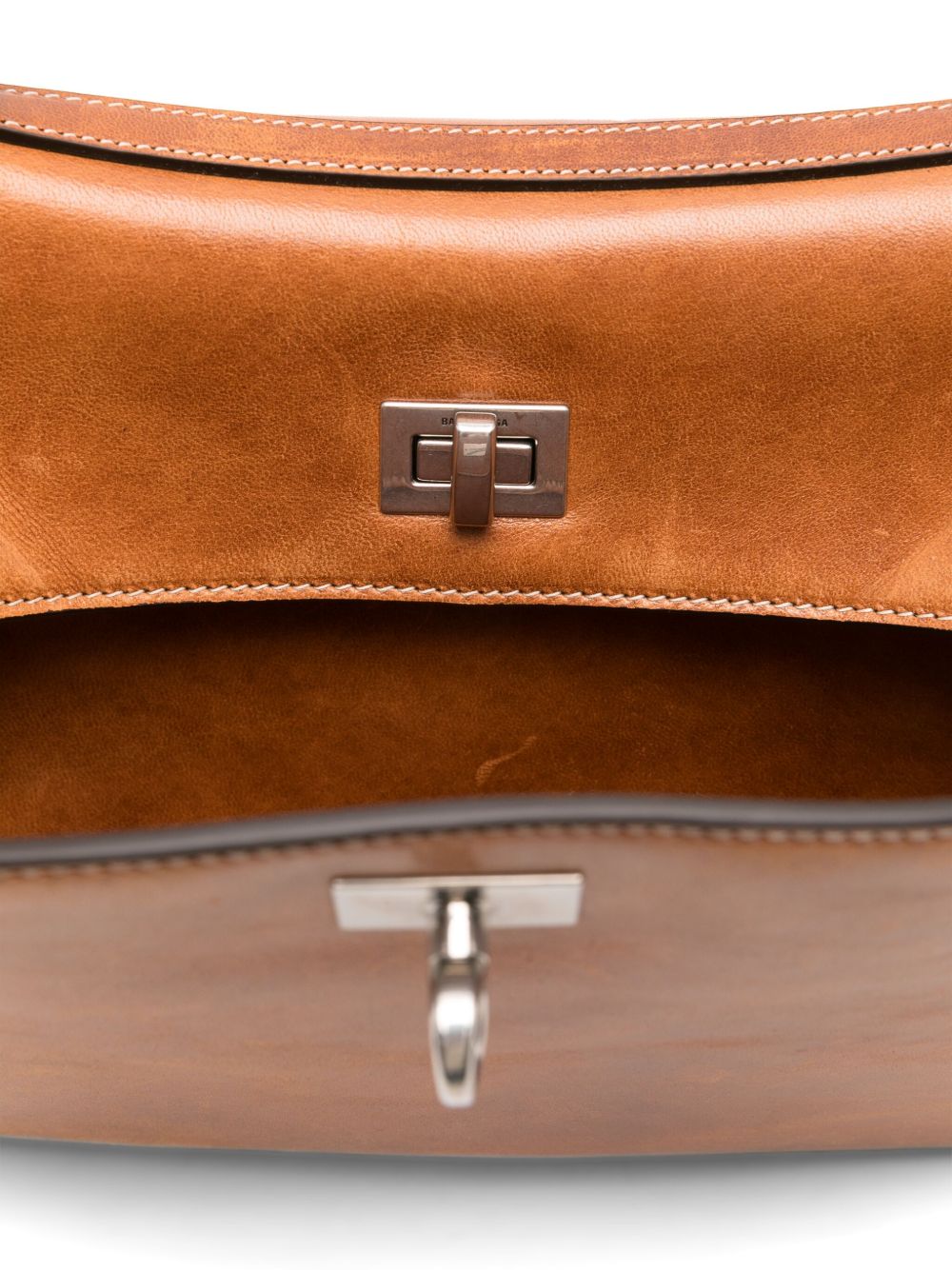 Balenciaga Bags Leather Brown Suede
