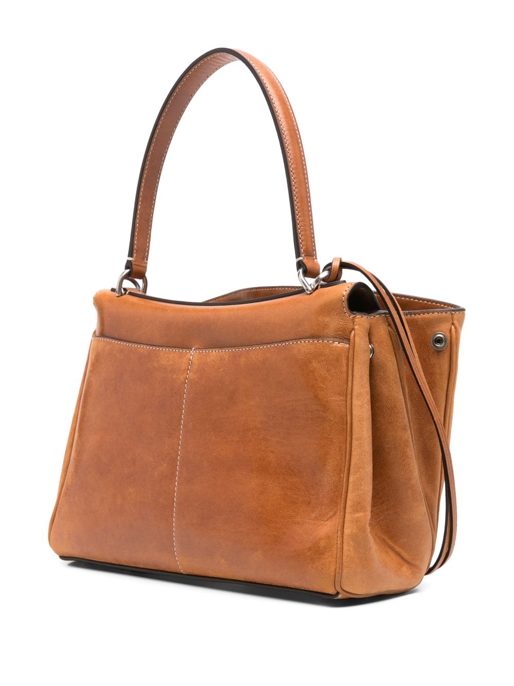 Balenciaga Bags Leather Brown Suede