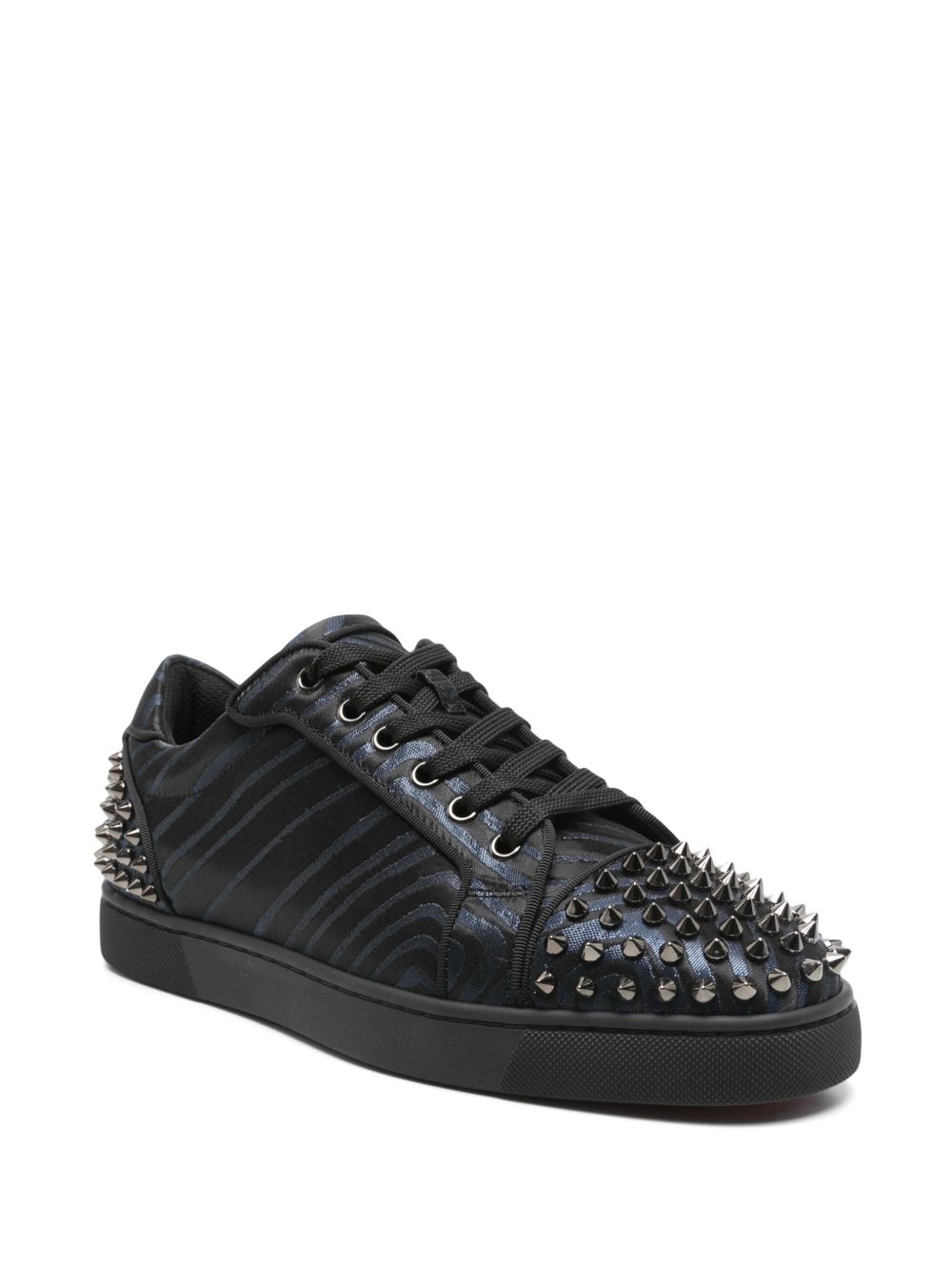 Christian Louboutin Sneakers Blue Outer: Fabric