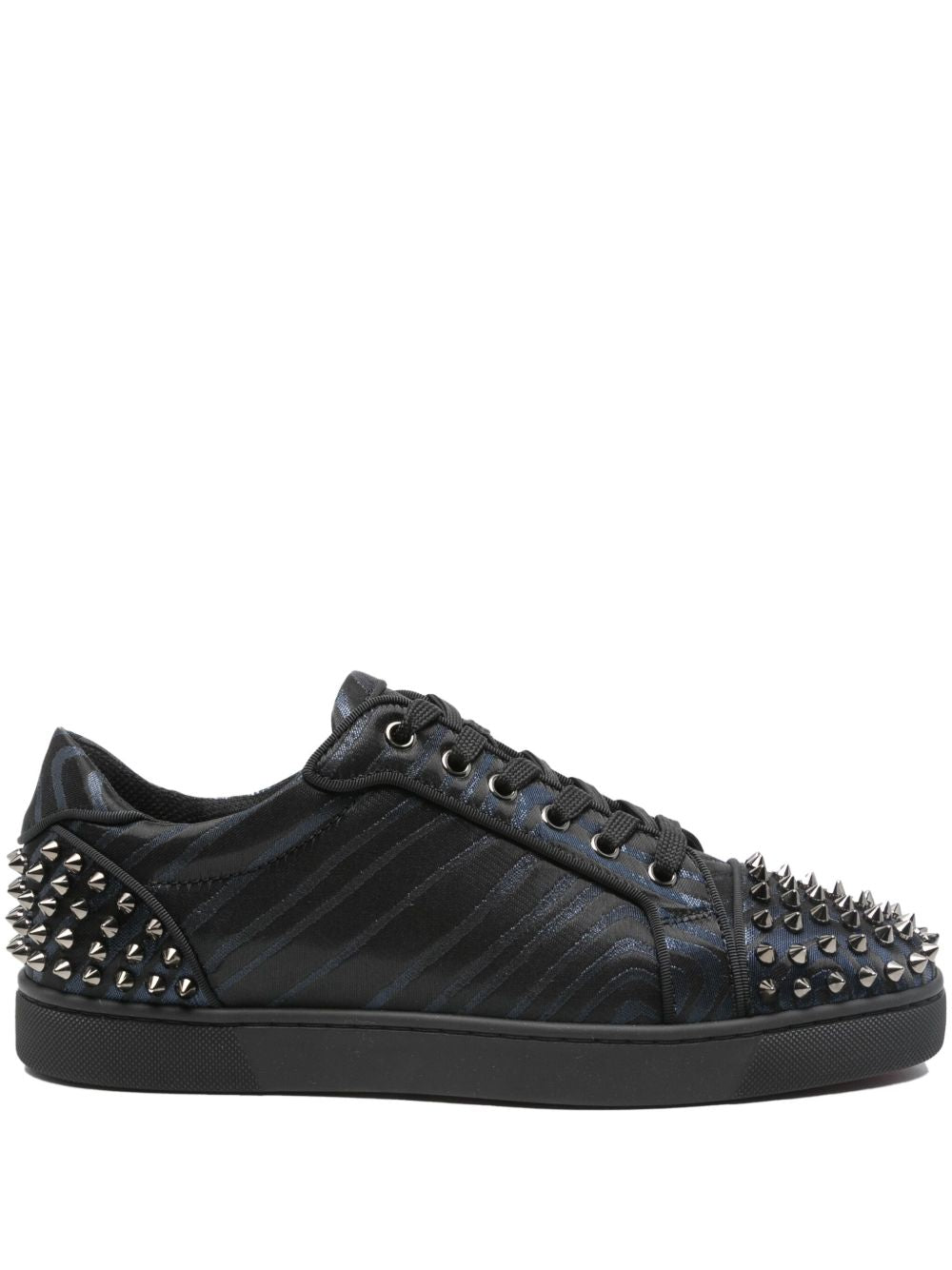 Christian Louboutin Sneakers Blue Outer: Fabric