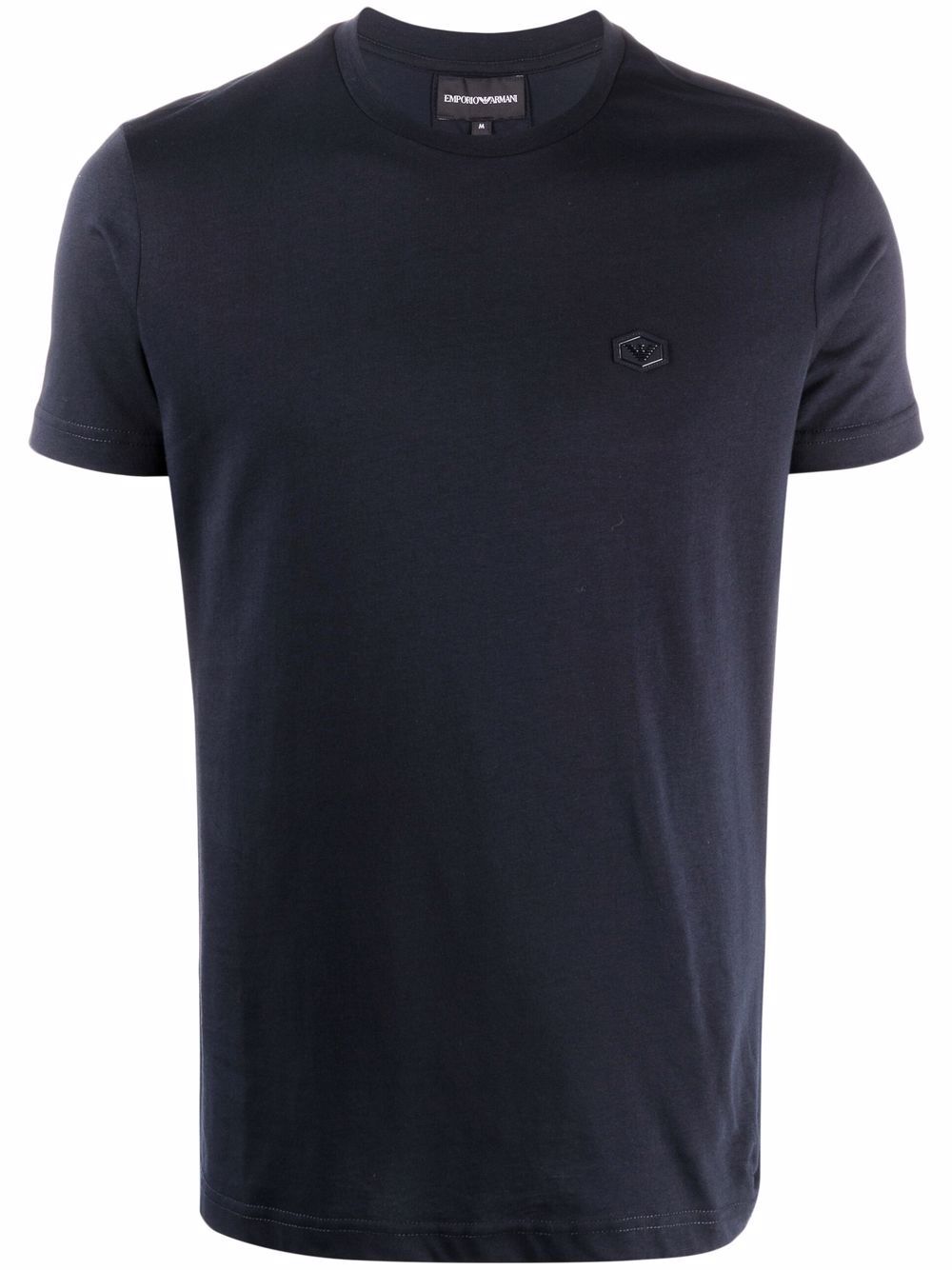 Emporio Armani T-Shirts And Polos Blu Cotton