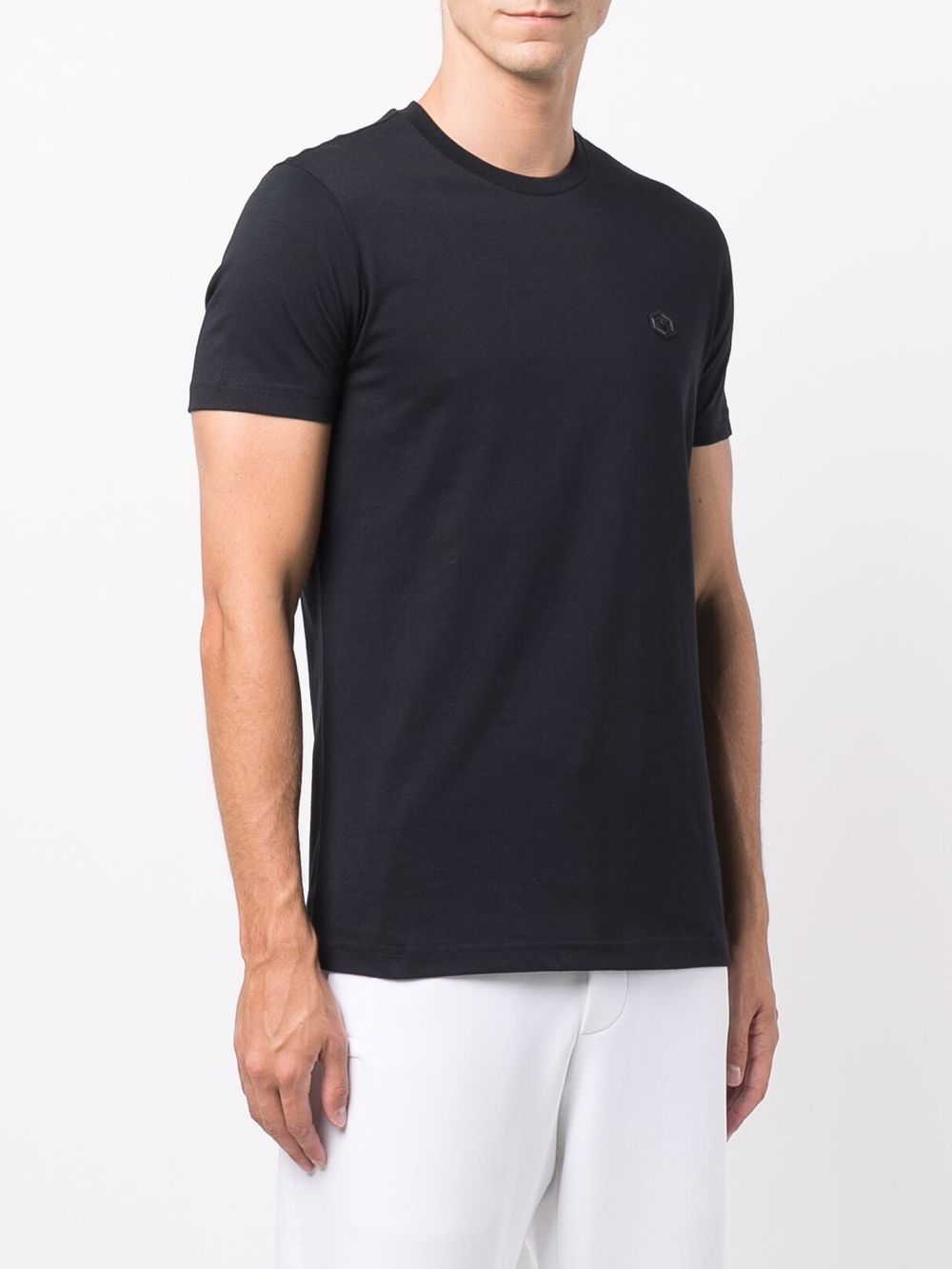 Emporio Armani T-Shirts And Polos Blu Cotton