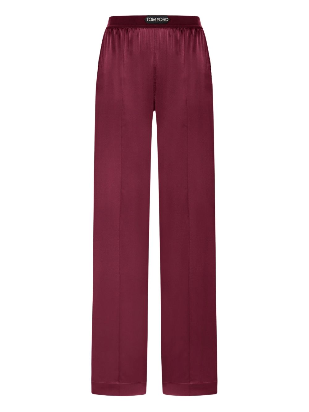 Tom Ford Trousers Red Silk