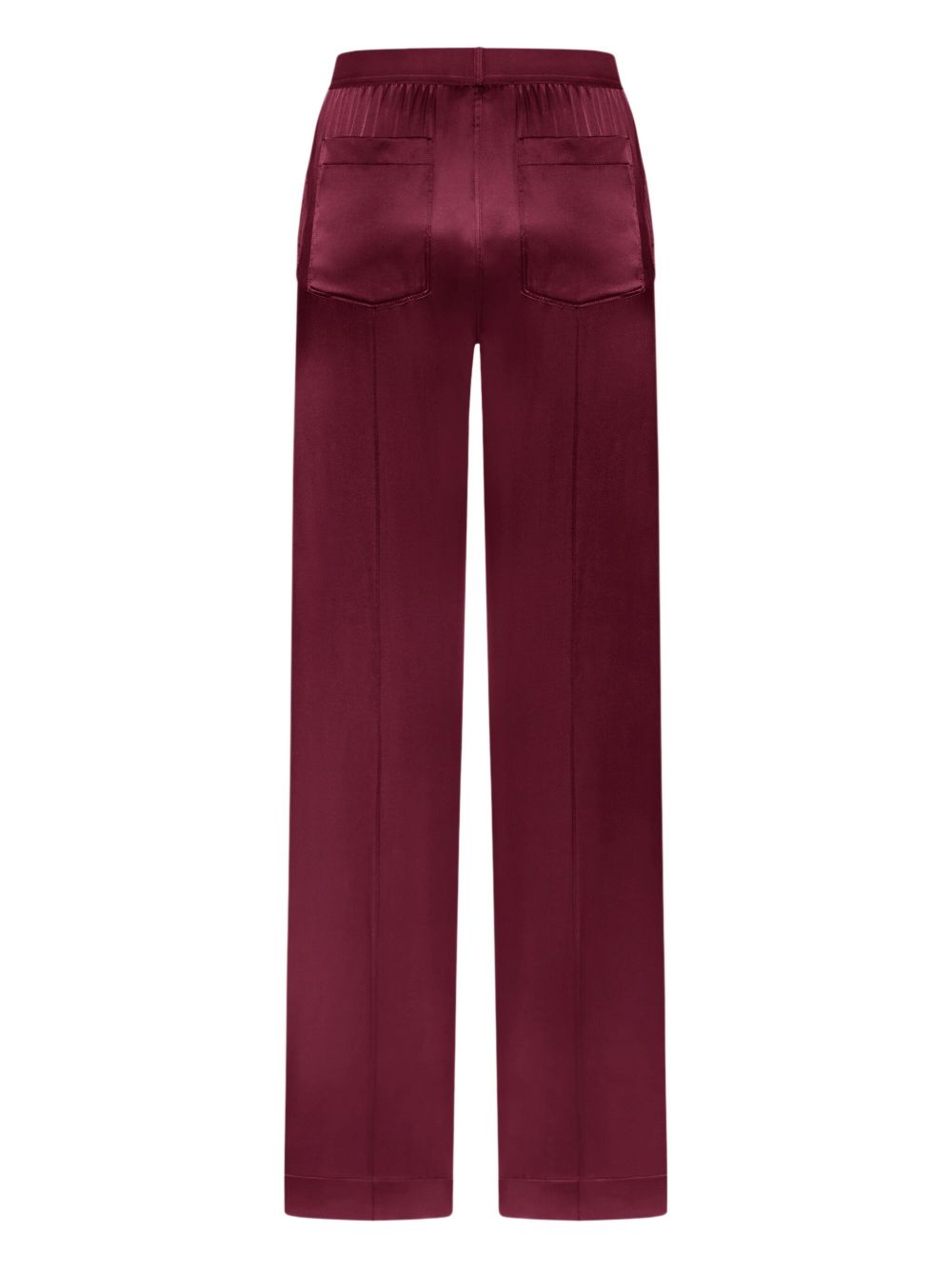 Tom Ford Trousers Red Silk