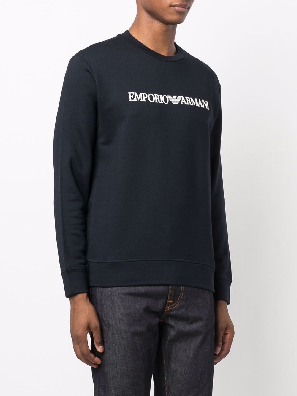 Emporio Armani Sweaters Blu Modal