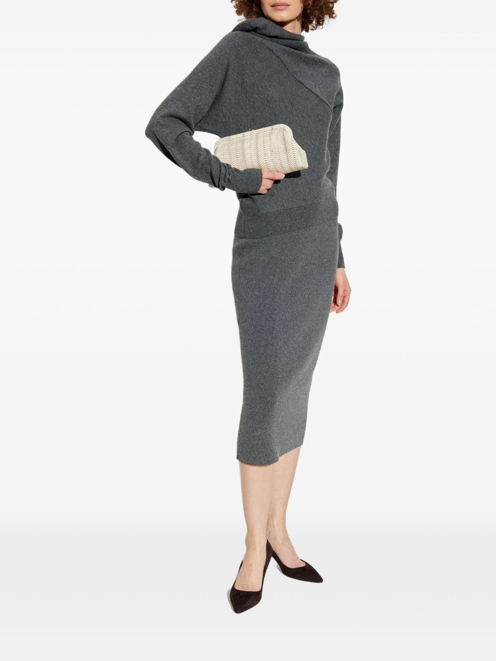 Tom Ford Skirts Grey Cashmere