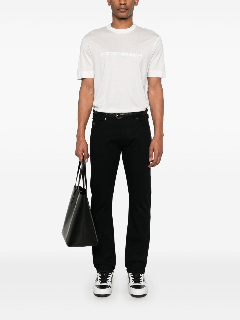 Emporio Armani Jeans Blu Elastane
