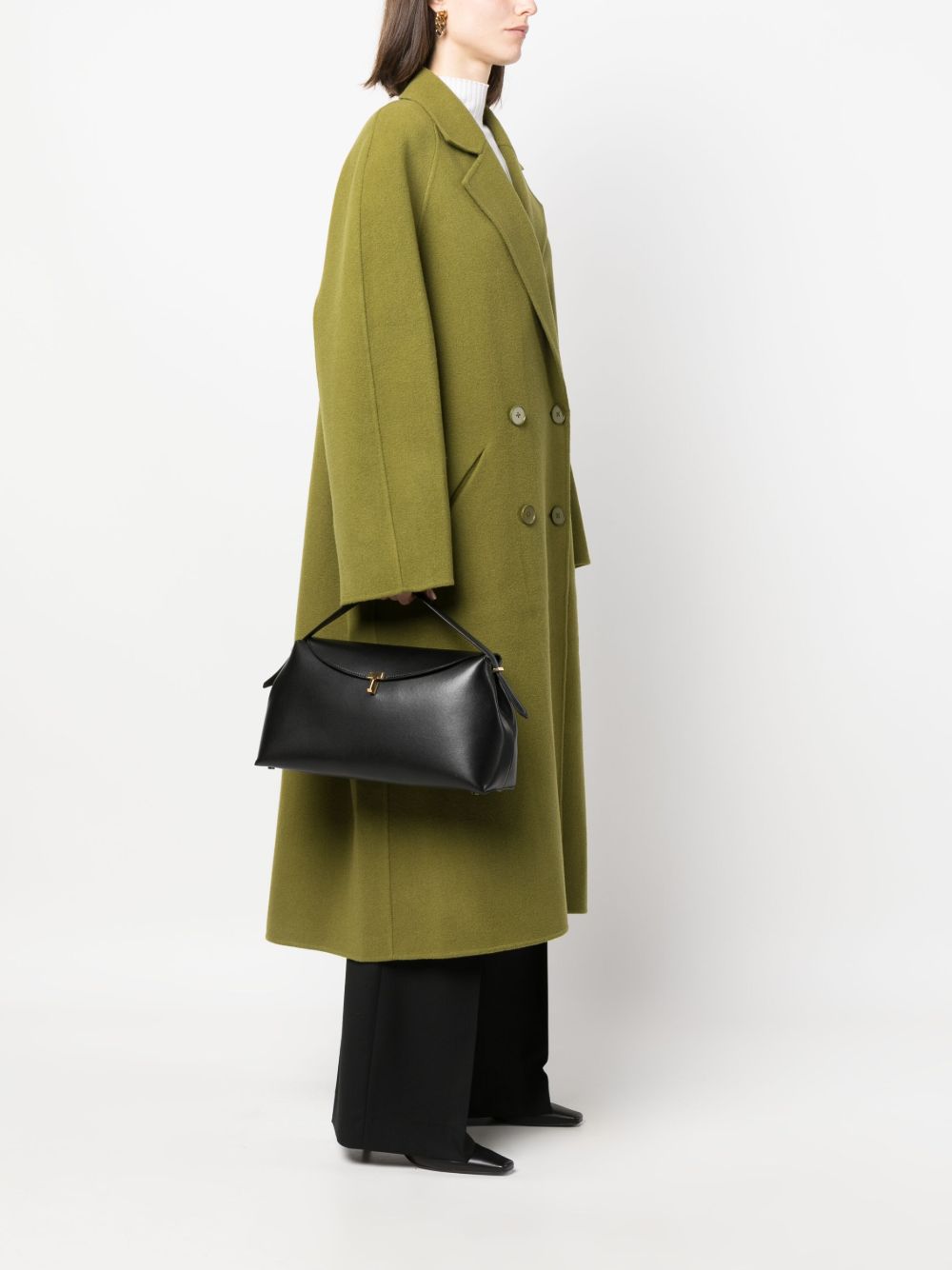 Toteme Pre Bags Black Cow Leather