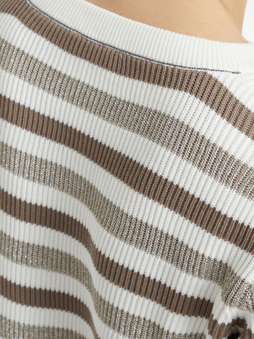Brunello Cucinelli Sweaters Beige Cotton