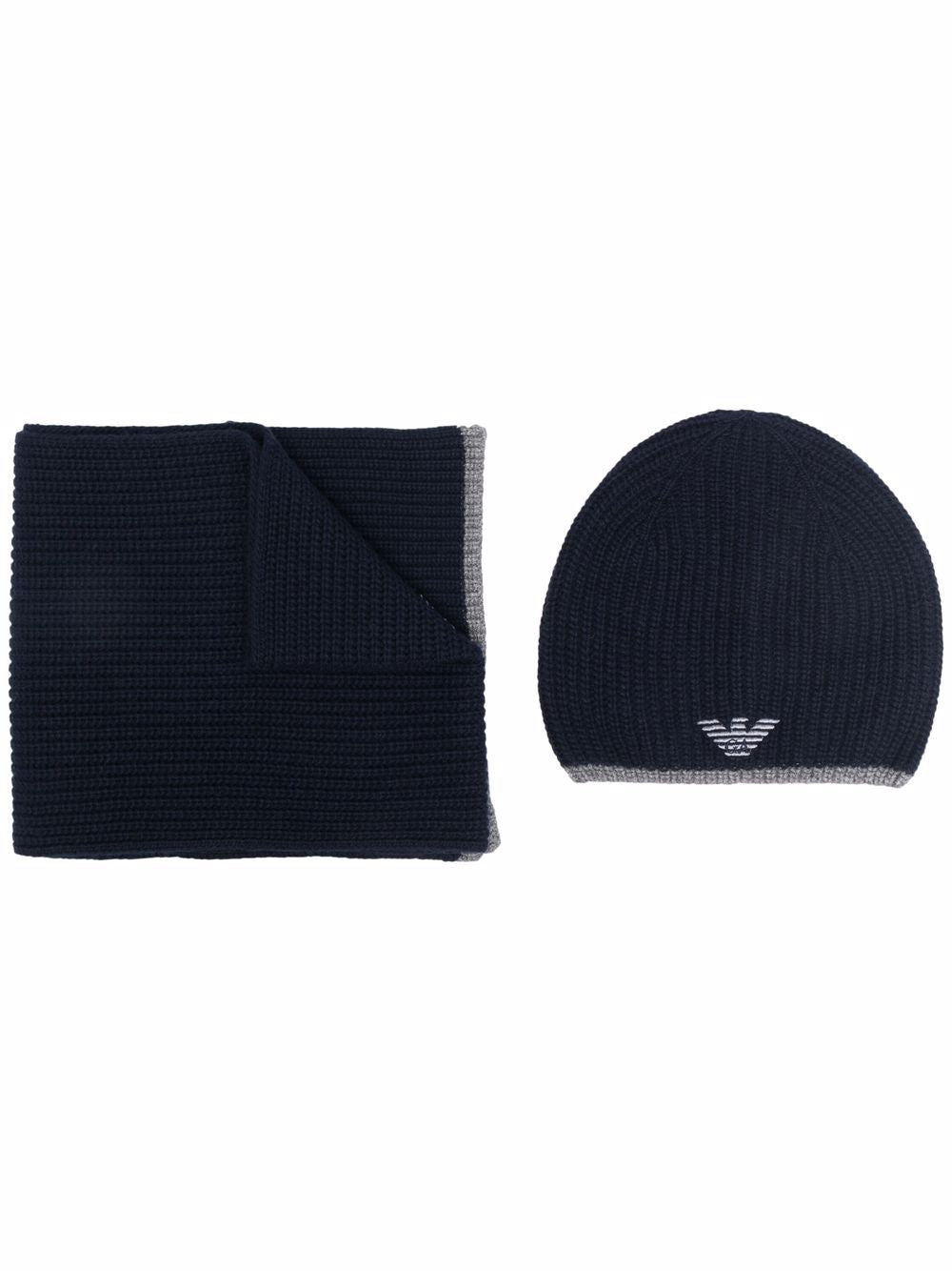 Emporio Armani Scarfs Blu Viscose