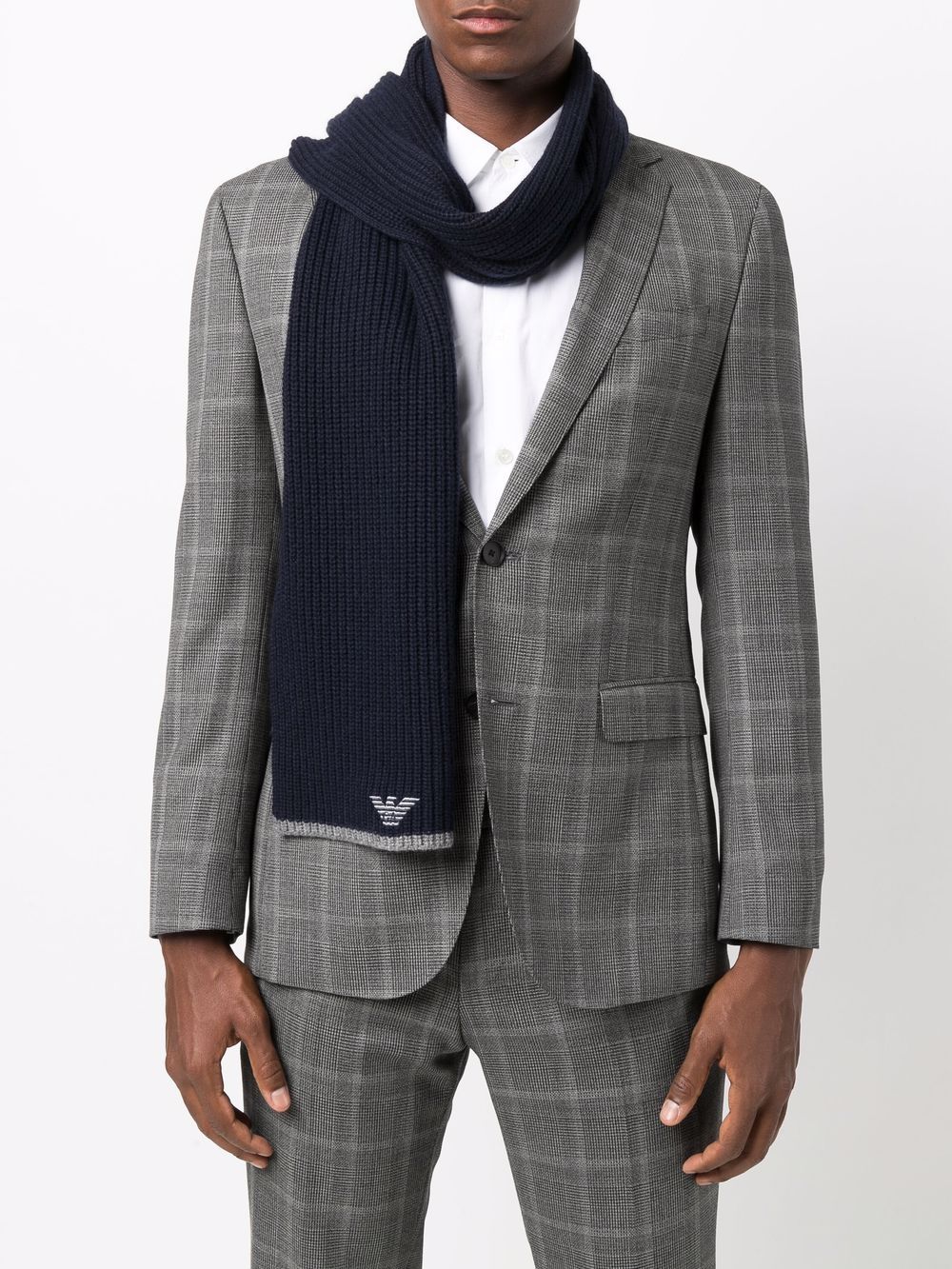 Emporio Armani Scarfs Blu Viscose