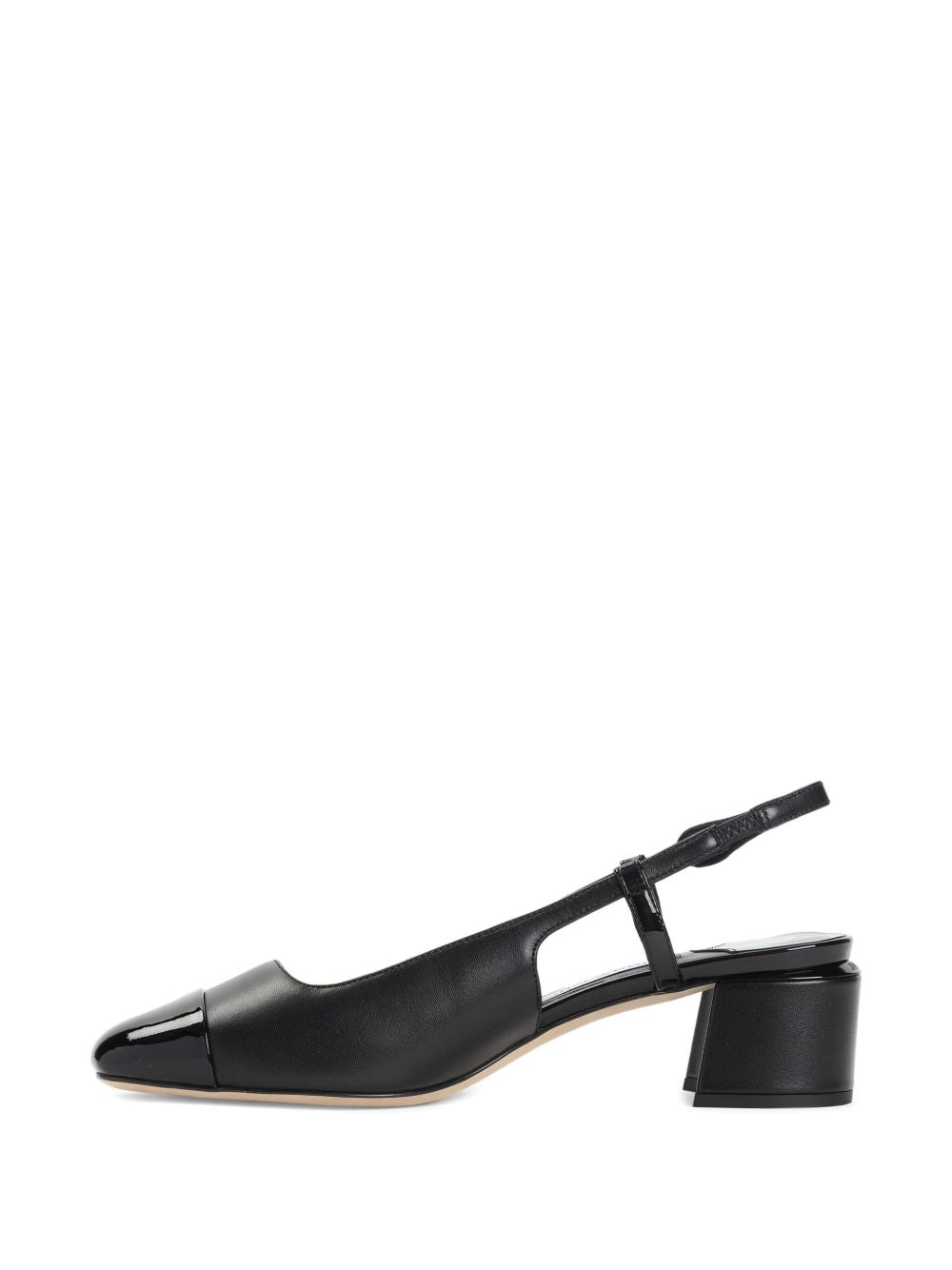 Jimmy Choo With Heel Black Outer: Leather