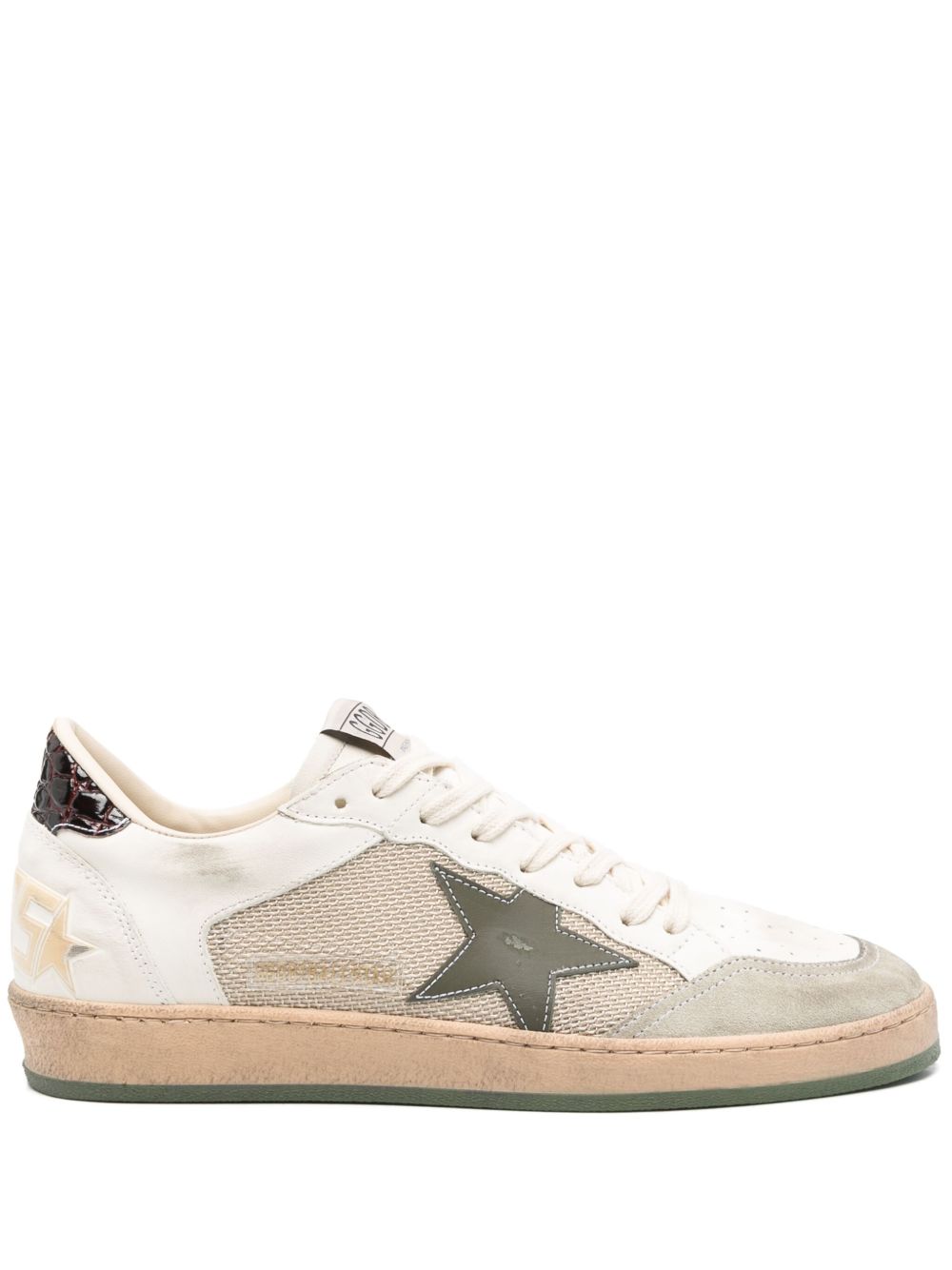 Golden Goose Sneakers Brown Leather 100 %