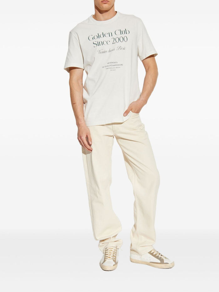 Golden Goose T-Shirts And Polos White Cotton