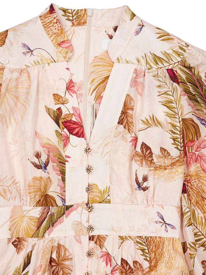 Zimmermann Dresses Beige Linen