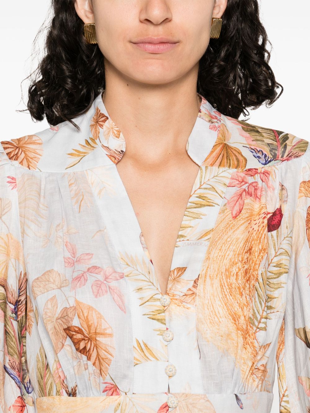 Zimmermann Dresses Clear Blue Linen