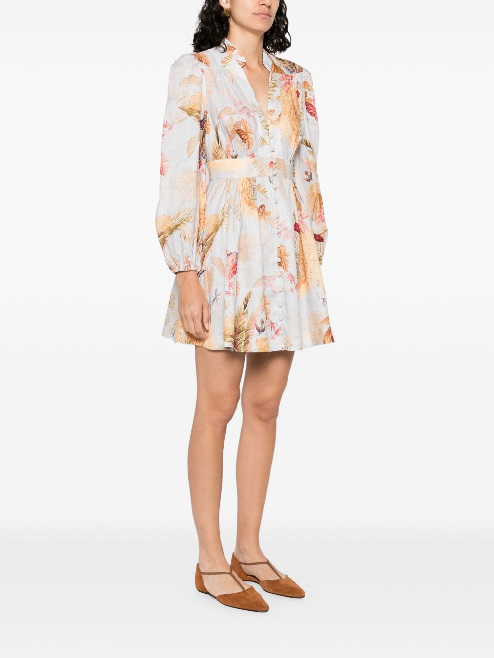 Zimmermann Dresses Clear Blue Linen