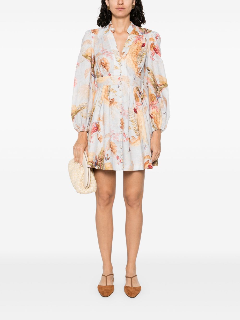 Zimmermann Dresses Clear Blue Linen