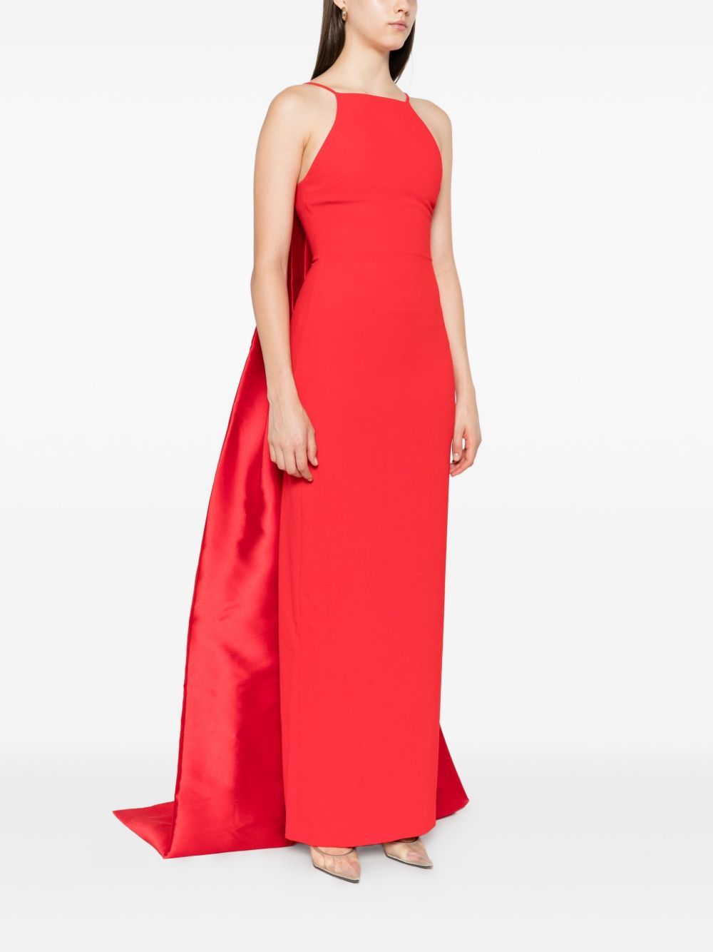 Solace London Dresses Red Polyester