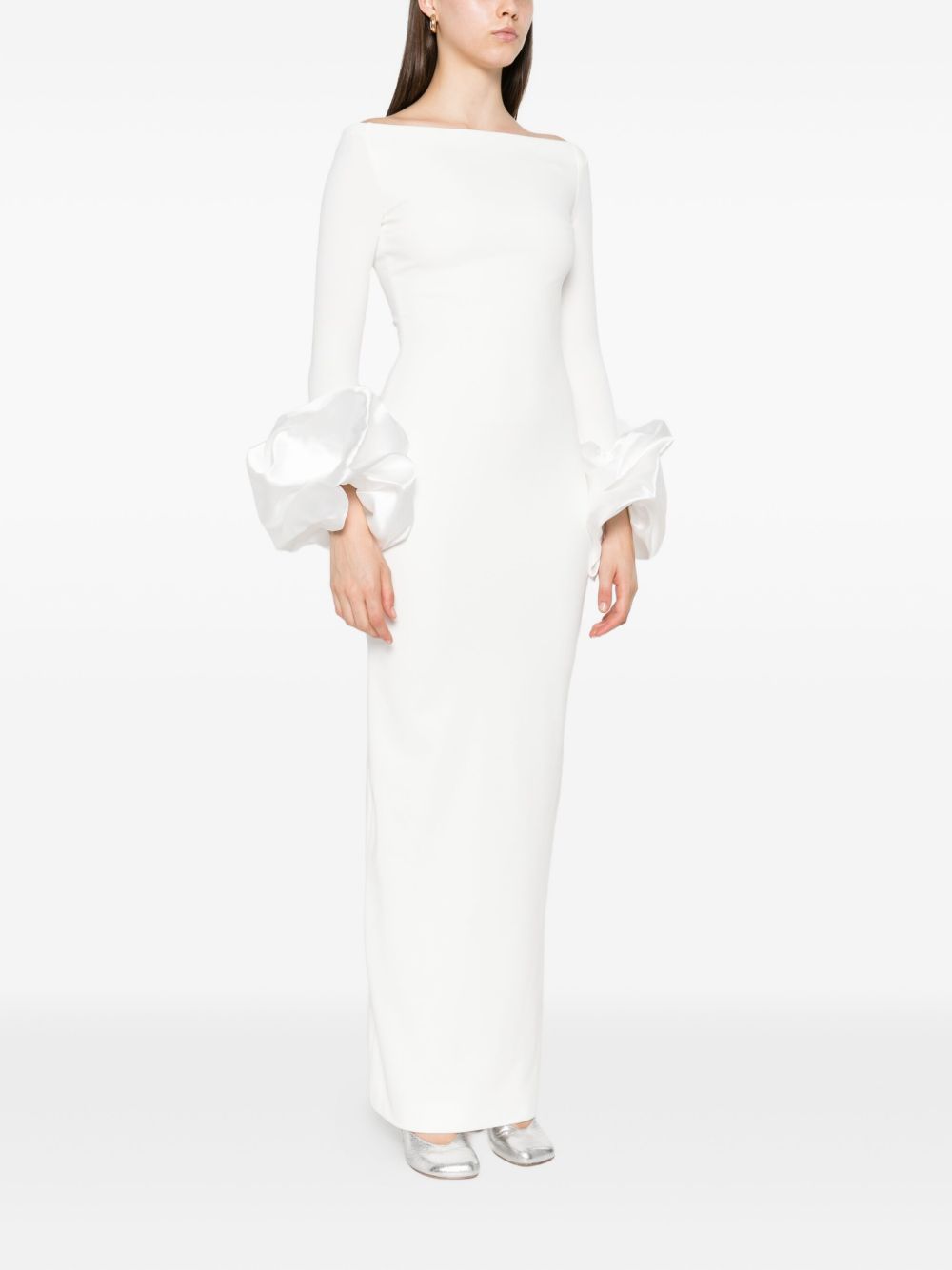 Solace London Dresses Beige Polyester