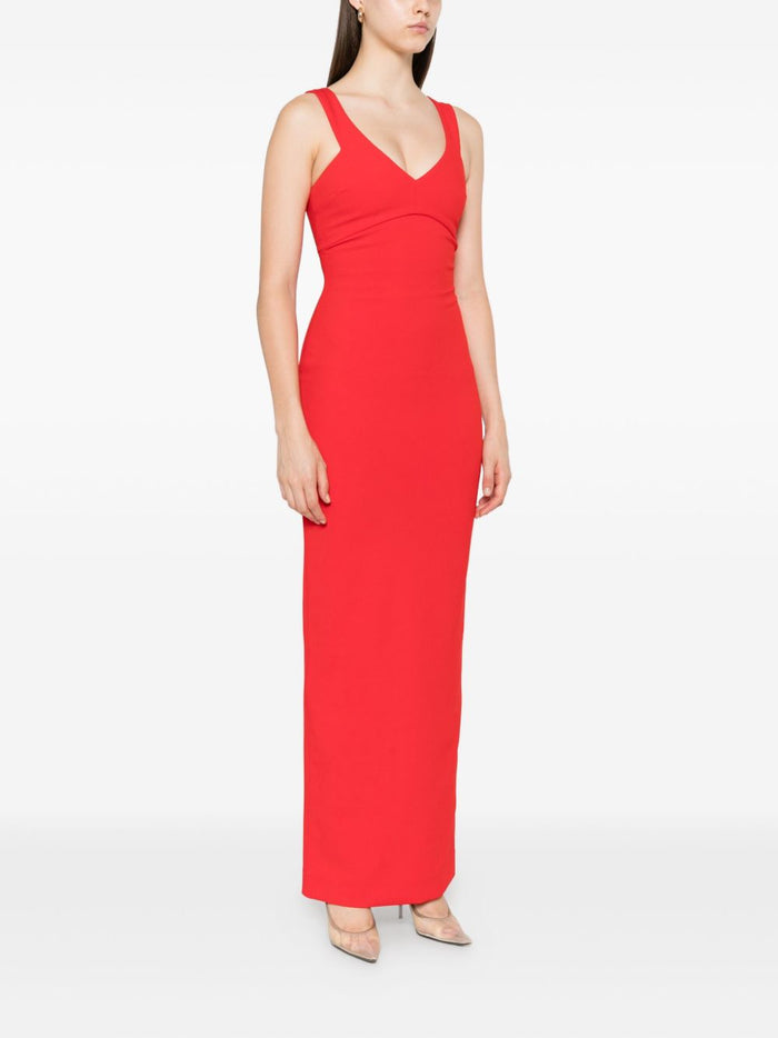 Solace London Dresses Red Polyester