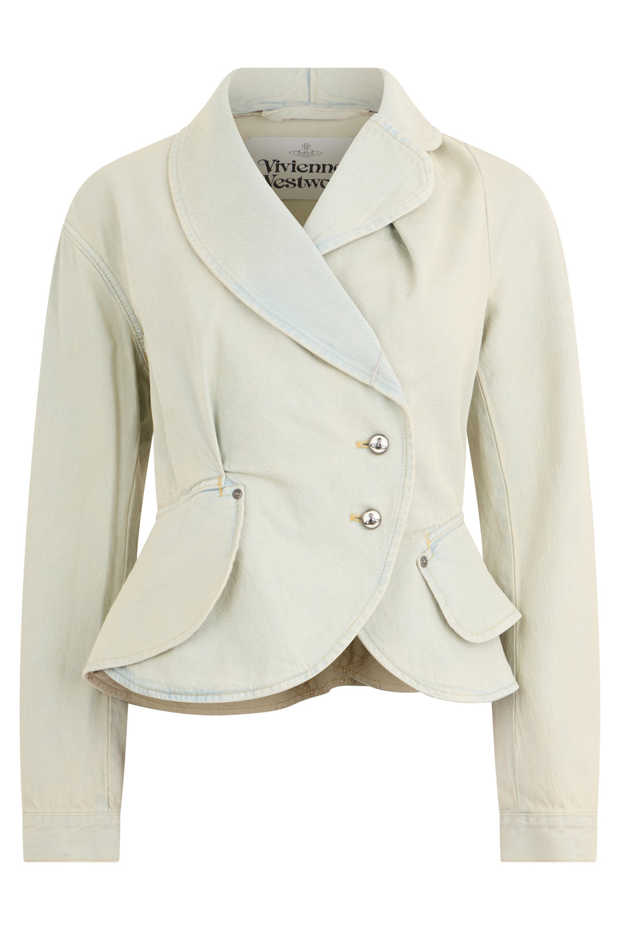 Denim Jacket Light Blue Cotton