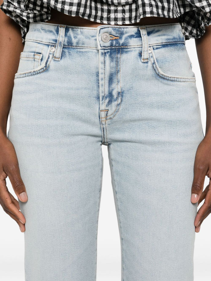 Seven Jeans Clear Blue Cotton