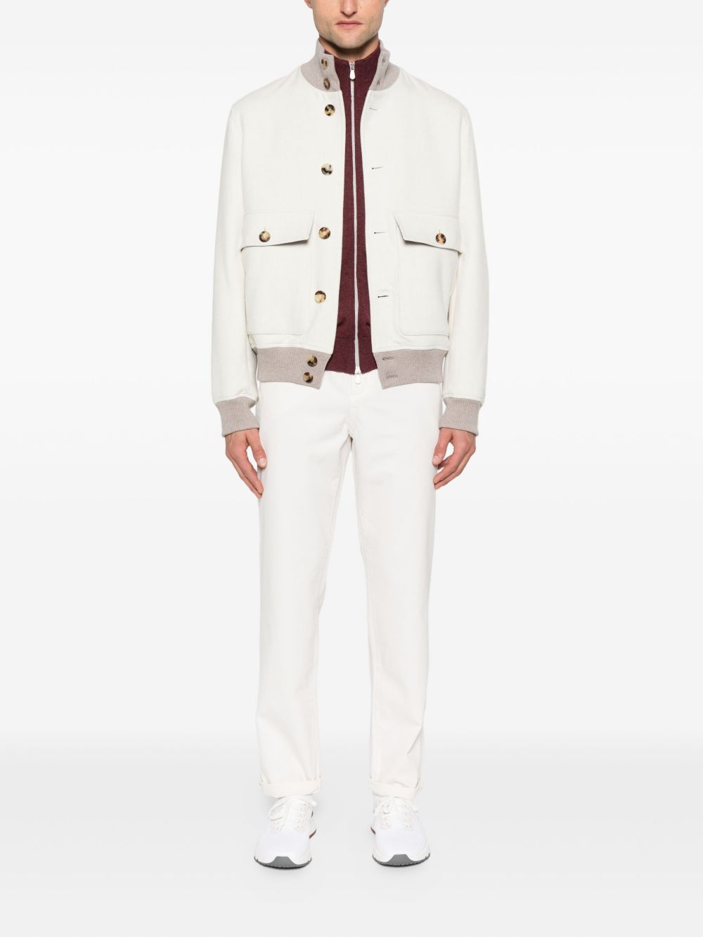 Brunello Cucinelli Sweaters Rosso Cashmere