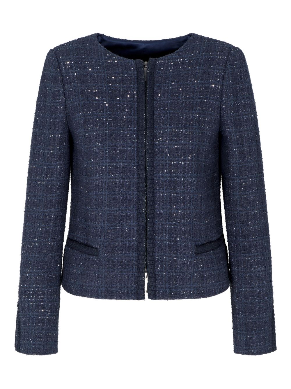 Emporio Armani Jackets Blue Acrylic