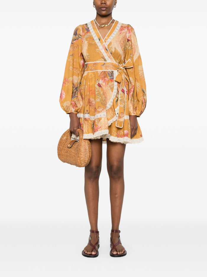 Zimmermann Dresses Ochre Cotton