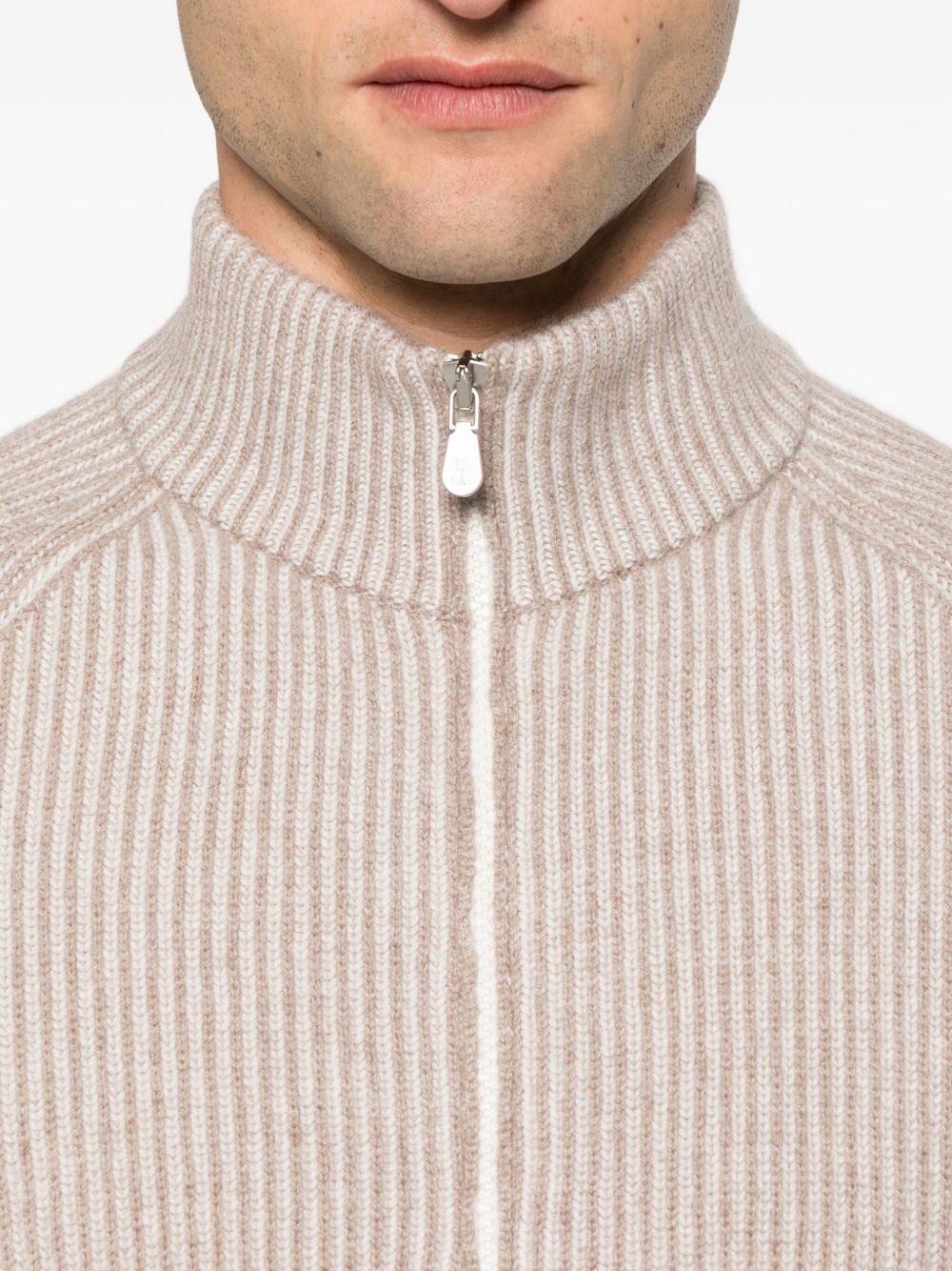 Brunello Cucinelli Sweaters Beige Cashmere