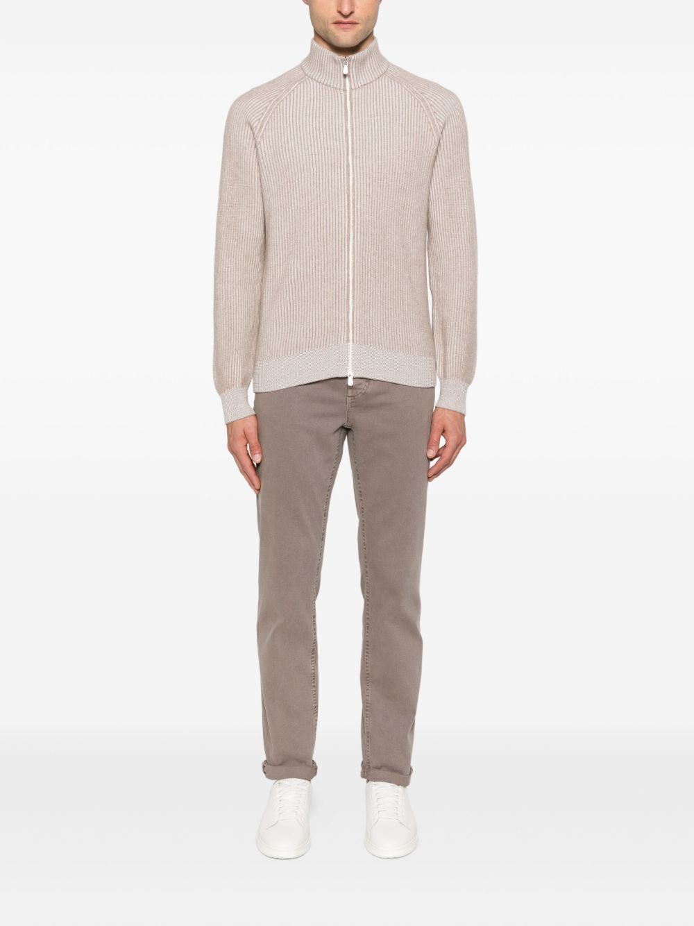 Brunello Cucinelli Sweaters Beige Cashmere