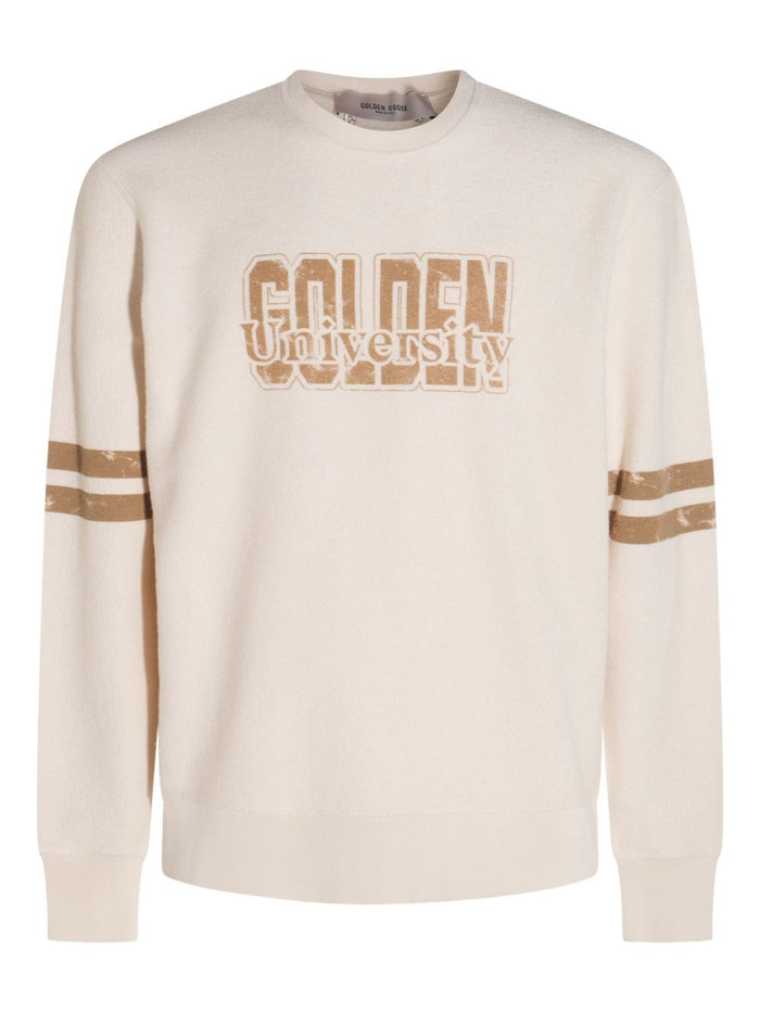 Golden Goose Sweaters White Cotton