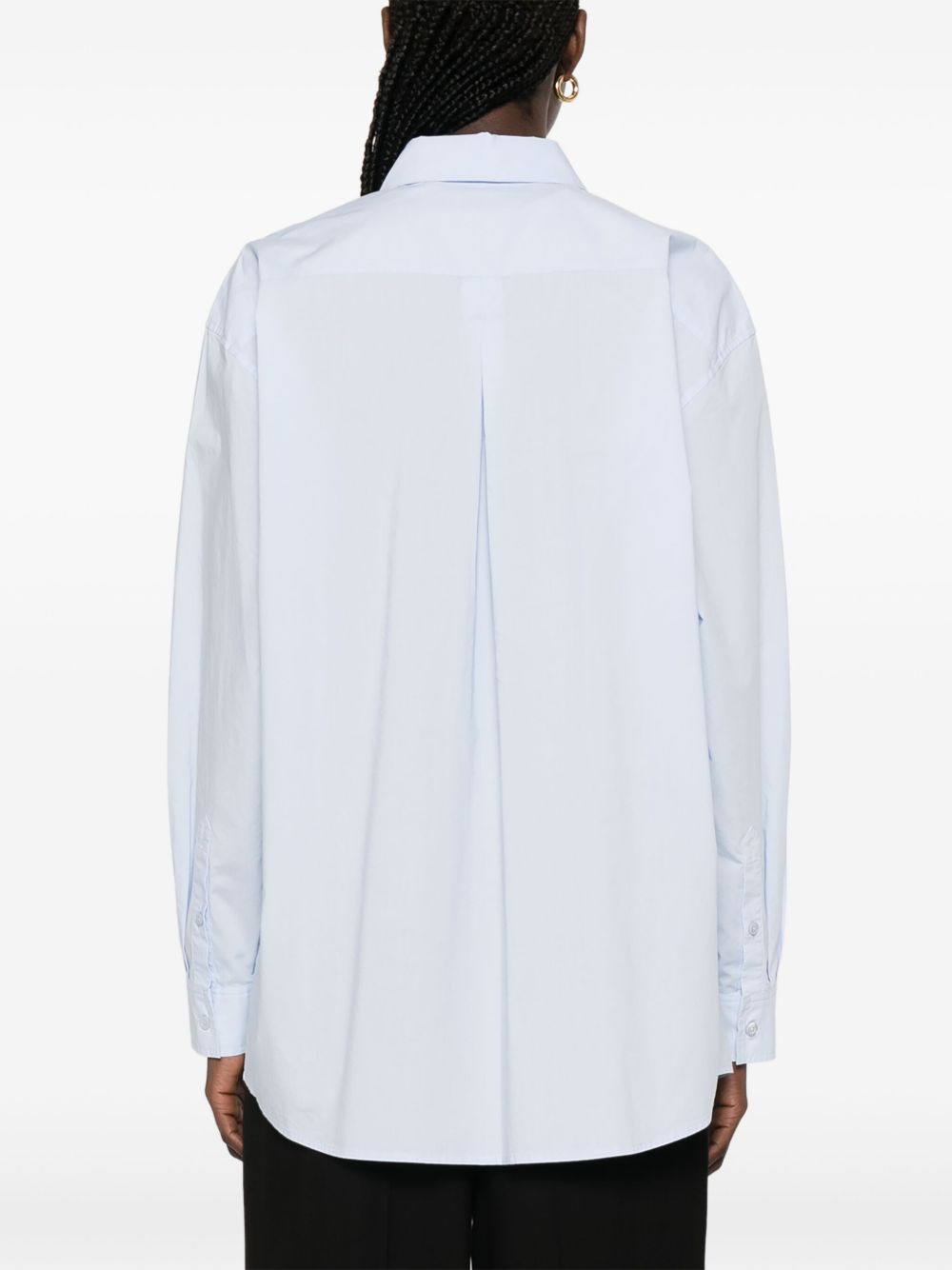 Toteme Pre Shirts Clear Blue Cotton