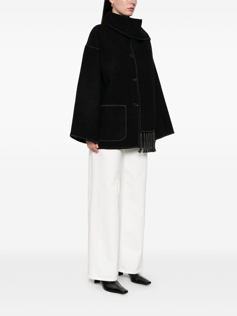 Toteme Pre Jackets Black Wool Rws
