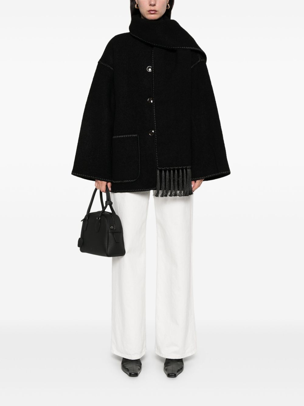 Toteme Pre Jackets Black Wool Rws