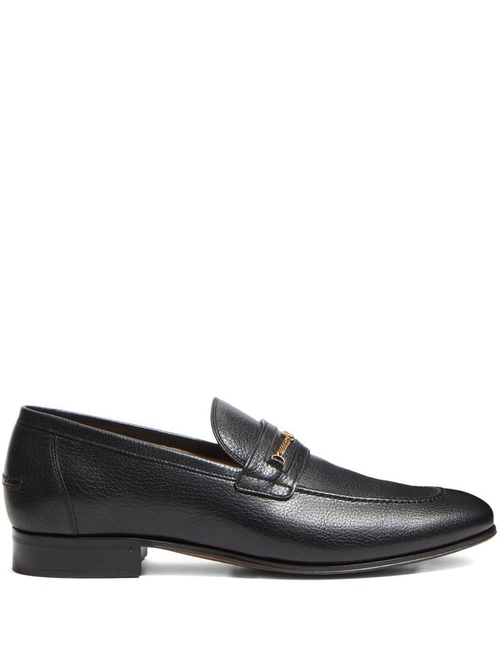 Valentino Garavani Flat Shoes Black Outer: Kid Leather