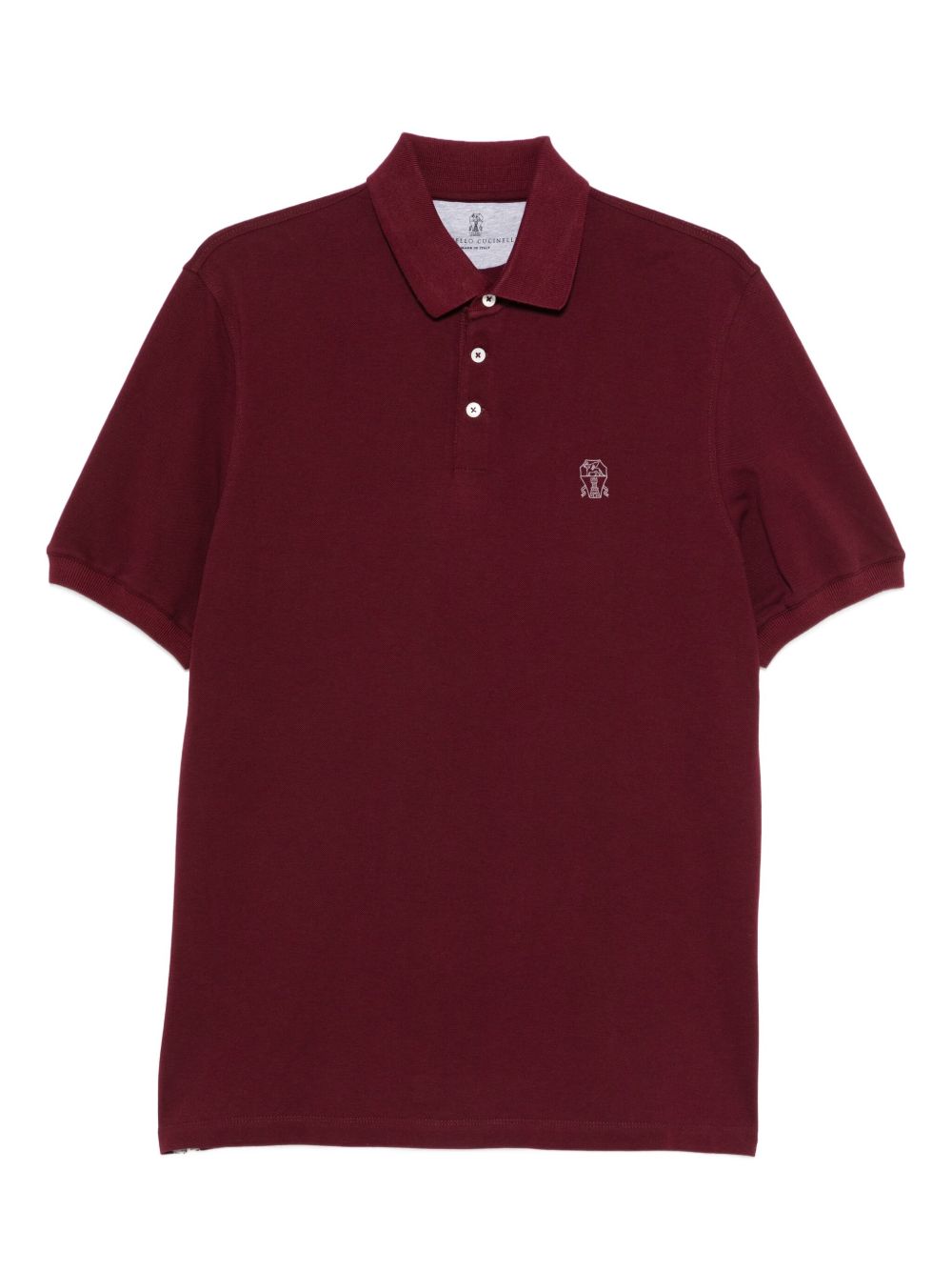 Brunello Cucinelli T-Shirts And Polos Rosso Cotton