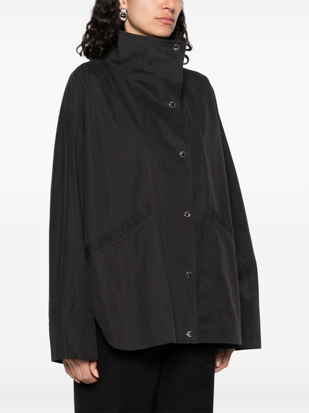 Toteme Pre Jackets Black Cotton Organic