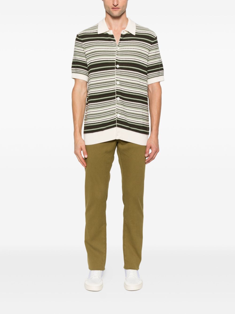 Jacob Cohen Jeans Green Cotton
