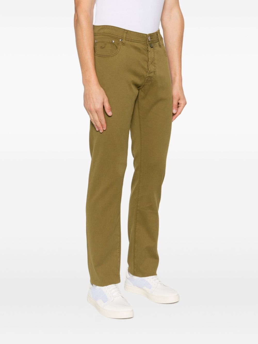 Jacob Cohen Jeans Green Cotton
