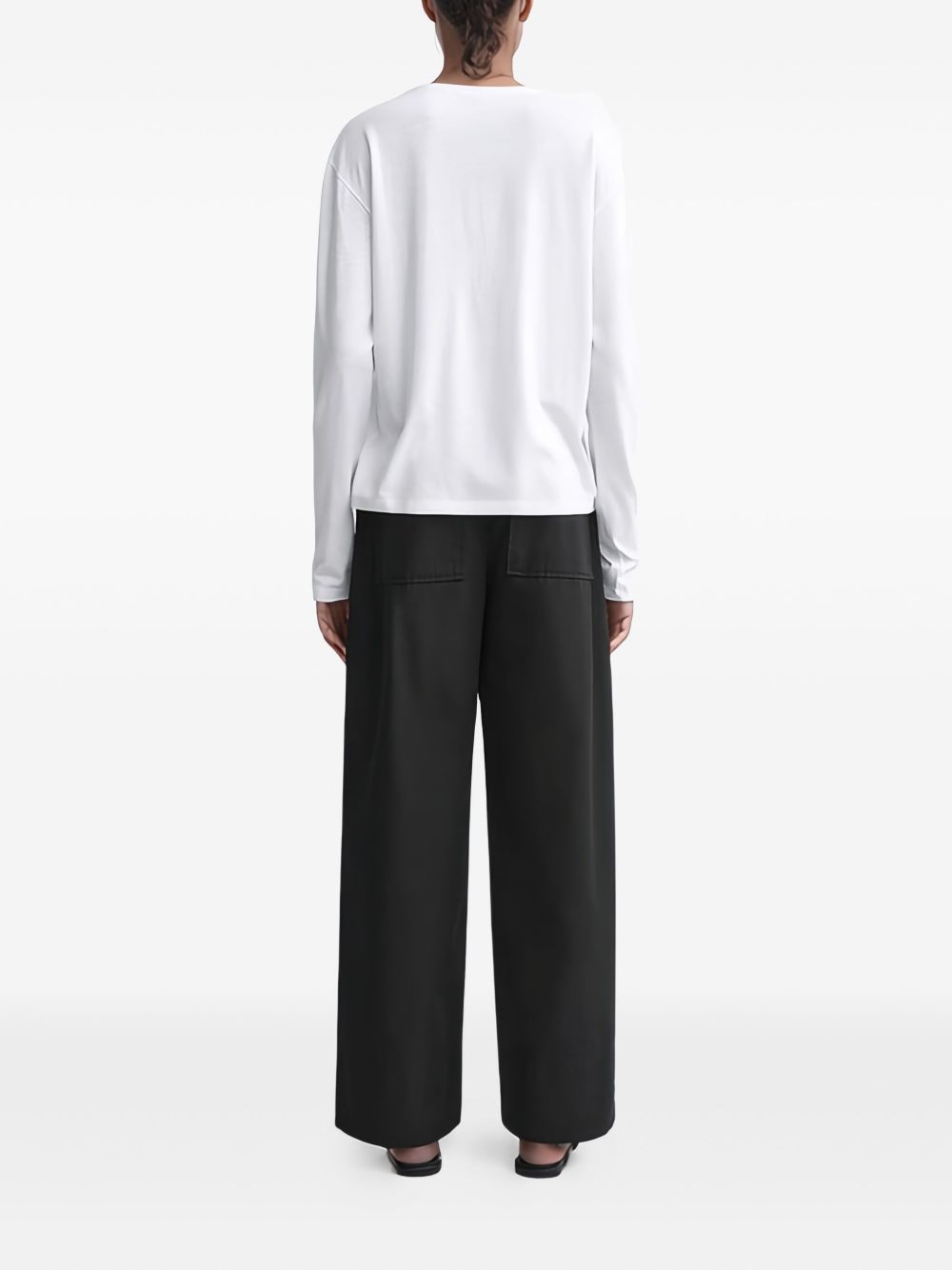 Toteme Pre T-Shirts And Polos White Lyocell