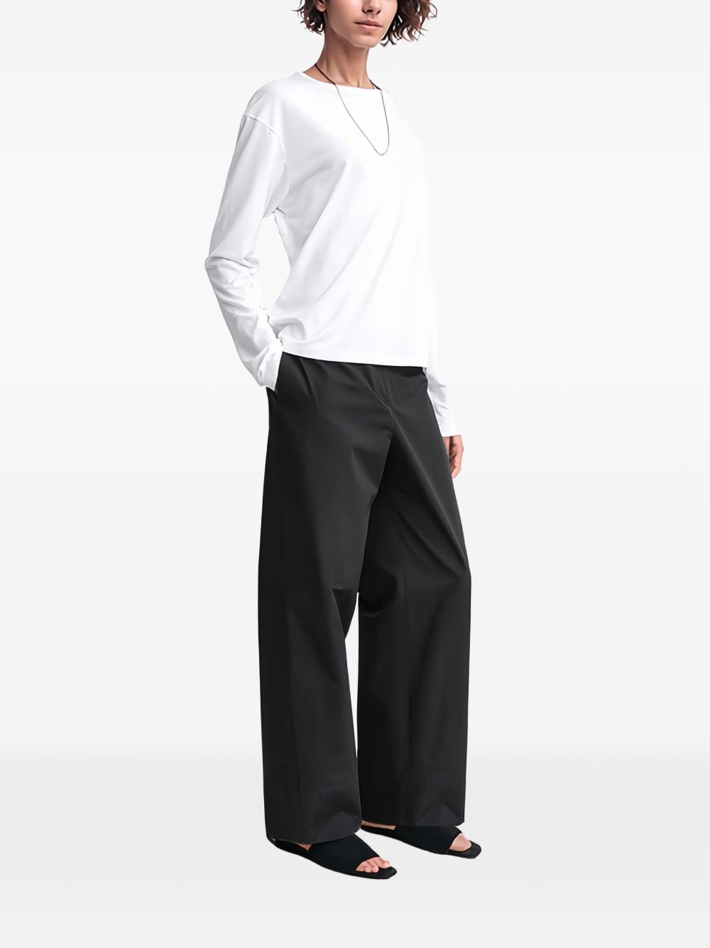 Toteme Pre T-Shirts And Polos White Lyocell