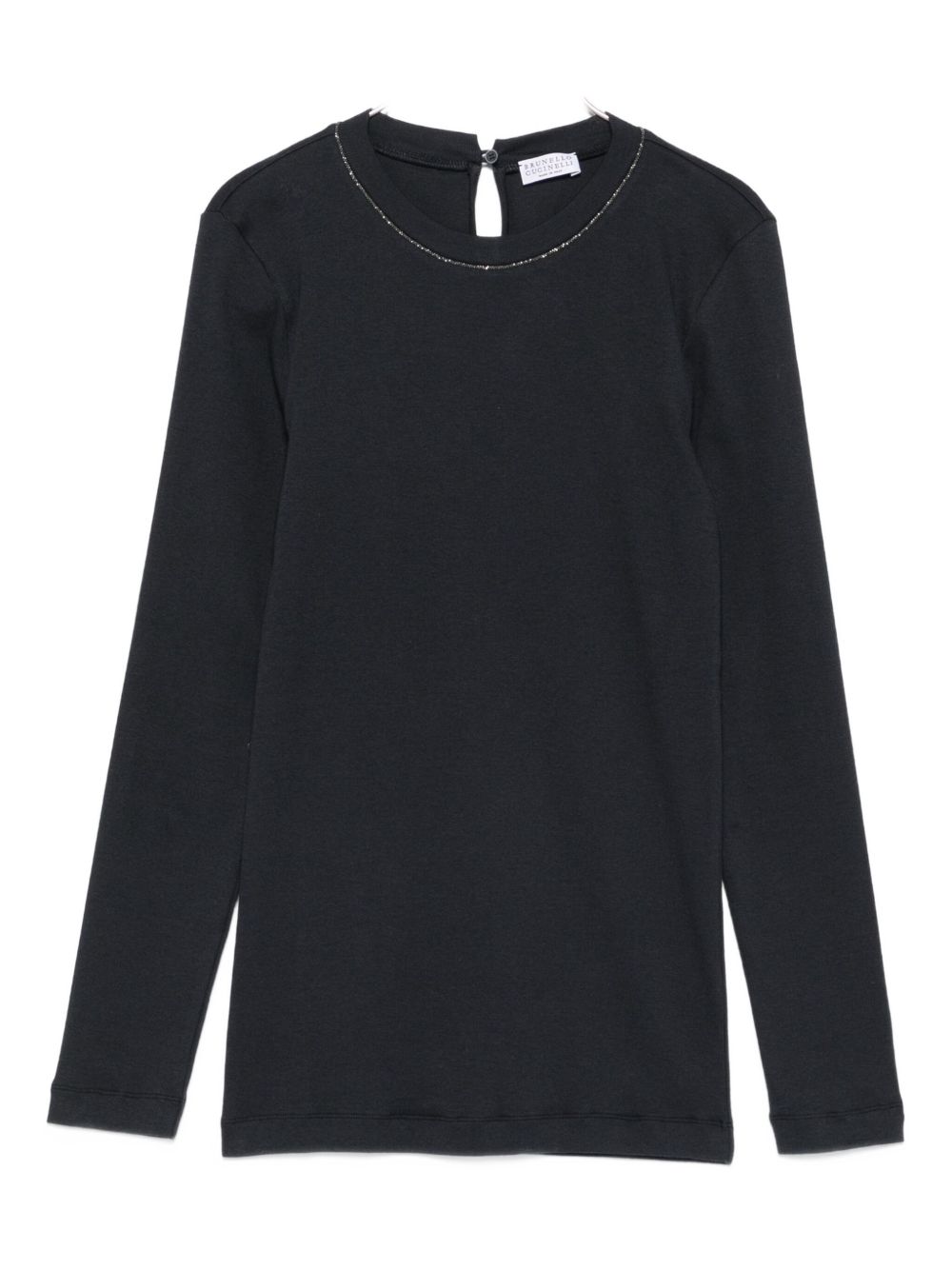 Brunello Cucinelli T-Shirts And Polos Blu Eco Brass