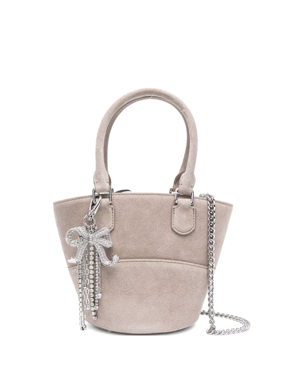 Self-portrait Bags Grey Outer: Calf Leather