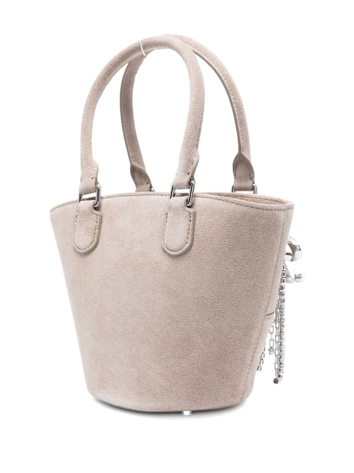 Self-portrait Bags Grey Outer: Calf Leather
